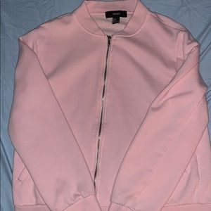 pink bomber jacket